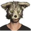 Boland Masque loup-garou peluche adulte - Marque - Modèle - Extérieur - Mixte - Noir