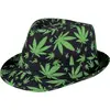 Boland chapeau borsalino feuilles cannabis rasta - 82017