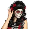 Déguisement - BOLAND BV - Perruque de Dia de Los Muertos Roses - Rose - Adulte - Femme - Noir