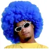 PERRUQUE AFRO - BLEU