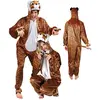 Boland - Kostuum Tijger pluche (1.95 m) - Volwassenen - Tijger - Diere...