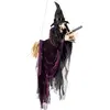 Boland - Decoratie Vliegende heks (115 cm) - Horror - Horror