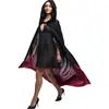 Boland - Cape Fade zwart/rood - Volwassenen - Viking - Halloween - Horror - Vampier