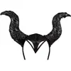 Boland 72242 Diabla Serre-tête avec bonnet Noir