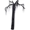 Boland décoration arbre des marais 200 x 30 cm polyester noir