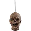 Boland décoration tête de vaudou 25 x 17 cm latex marron