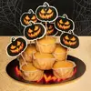 Boland - 12 Cocktailprikkers Creepy Pumpkin - Horror - Horror