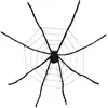 Boland - Spinnenweb met XL spin - Horror - Decoratie - Spookhuis - Tri...