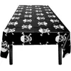 Boland Nappe en plastique - Pirate Jolly Roger - 130 x 180 cm - Noir - Synthétique - Rectangulaire