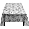 Boland 10134202 79474 Nappe toile d'araignée Blanc/noir 135 x 275 cm