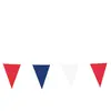 Boland Guirlande De Fanions Gigantesque Tricolore - 10 m