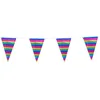 Boland - Folievlaggenlijn regenboog Multi - Regenboog - Regenboog