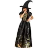 Déguisement Sorcière Spooky - BOLAND - Fille - Halloween - Noir et Or