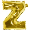 Boland - Folieballon 'Z' goud Z - Goud - Letterballon