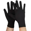 Gants mixtes noirs en polyester - résistants - adulte