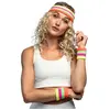 Boland SET DE 3 BANDEAUX ÉPONGE NÉON MULTICOLORES ADULTE
