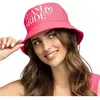 Boland - Bucket hat 'Team bride' Roze - 58 - Volwassenen - Vrouwen - B...