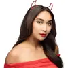Boland - Diadeem Devil diamond Rood - Één maat - Kinderen en volwassen...