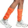 Boland - Beenwarmers Basic neon oranje Oranje,Neon - Volwassenen - Vro...