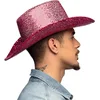 Boland - Hoed Rodeo Party fel roze Roze - 59 - Volwassenen - Unisex - ...