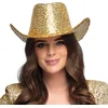 Boland - Hoed Rodeo Party goud Goud - 59 - Volwassenen - Unisex - Fest...
