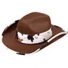Boland chapeau de cow-boy en polyester brun, taille unique