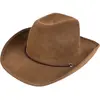 Boland chapeau de cow-boy Utah polyester brun taille unique