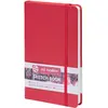 Carnet croquis 13x21cm - 80 feuilles - 140g - rouge - Royal Talens