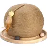 Griffoir en bois avec balle de jeu Designed by Lotte Ø29,5x22 cm chat