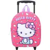 Vadobag Une Autre Dimension Sac à Dos à Roulettes 3d Hello Kitty 32 Cm