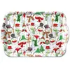 Mini plateau rectangulaire bonhommes de neige