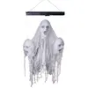 Halloween decoratie 3 zwevende hoofden met licht, geluid en beweging