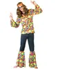 Funny Fashion - Hippie Kostuum - Hans De Hippie - Man - Multicolor - M...