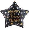 Funny Fashion Folieballon ster Happy New Year - 45 cm