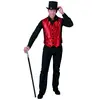 Funny Fashion - Glitter & Glamour Kostuum - Show Vest Rood Man - Rood ...