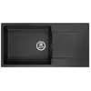 Reginox Amsterdam 540 spoelbak 100x50cm Black Silvery R30806