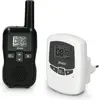 Babyphone avec grande portée Alecto DBX80BK Noir
