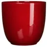Mica Decorations Tusca Bloempot - H28,5 x Ø31 cm - Donkerrood