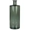 Mica Vase bouteille en verre recyclé vert H40