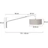 Wandlamp Steinhauer Gramineus - Staal