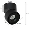 Spot Mexlite Fez Black - Zwart