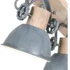 Plafondspot Mexlite Gearwood - Grijs