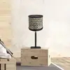 Steinhauer - lampe de table - Stang - noir - lin métal - ø 20cm -