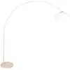 Steinhauer - lampadaire - Sparkled Light - beige blanc -
