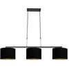 Steinhauer - suspension - Stang - noir - lin métal - grande lampe