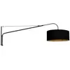 Steinhauer - applique murale - Elegant Classy - noir - lin métal
