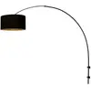 Steinhauer - applique murale - Sparkled Light - noir - lin métal