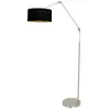 Steinhauer - lampadaire - Prestige Chic - acier - lin métal -