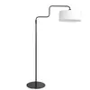 Steinhauer - lampadaire - Bloeba - blanc noir - lin métal - ø