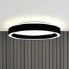 Steinhauer - plafonnier - Ringlux - noir - métal - Ø 30cm - LED -